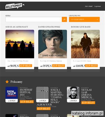 Biletomat.pl - tu kupisz bilety online