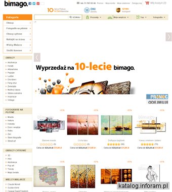 Bimago - sklep online z obrazami i naklejkami ściennymi
