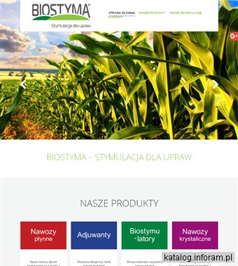 BIOSTYMA środki na wzrost roślin