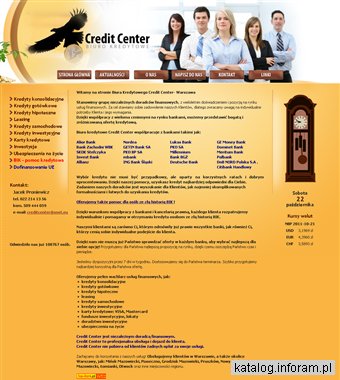 Biuro kredytowe Credit Center Warszawa