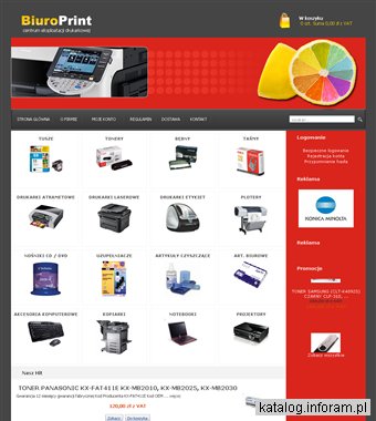 BIUROPRINT.PL - Tusze - Tonery - Drukarki