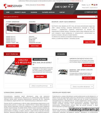 Bizserver.eu - Serwery dla firm