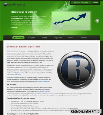 Blackpress.pl - dodawarka do precli i katalogów
