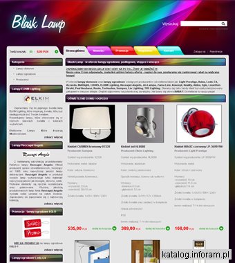 Blask Lamp - oświetlenie domu i ogrodu, lampy, żyrandole, LED