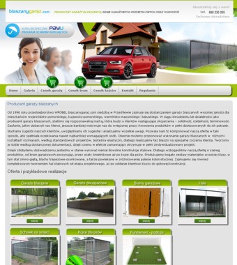 WRÓBEL Garaże blaszane Przechlewo