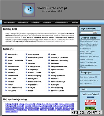Blurred - Katalog SEO