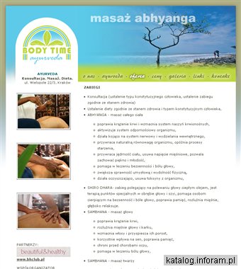 Medycyna naturalna - Body Time