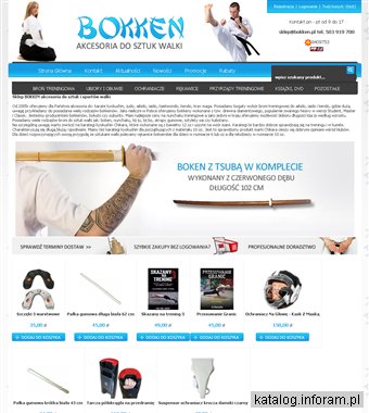 Artykuły treningowe Bokken