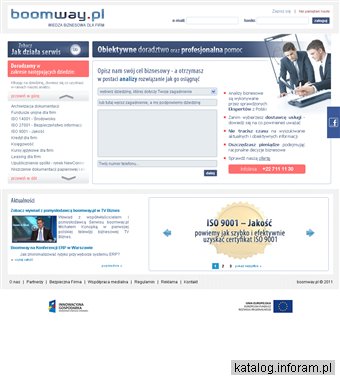 Serwis boomway.pl - wiedza biznesowa dla firm