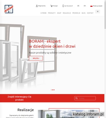 Okna PCV - boram.pl