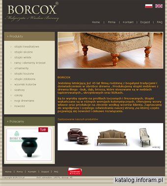 Stopki do mebli tapicerowanych