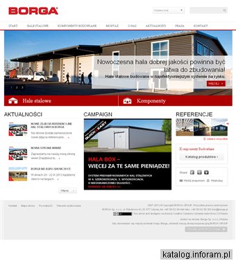BORGA SP. Z O.O. GDYNIA projektowanie hal stalowych
