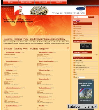Moderowany Katalog Stron Boysens