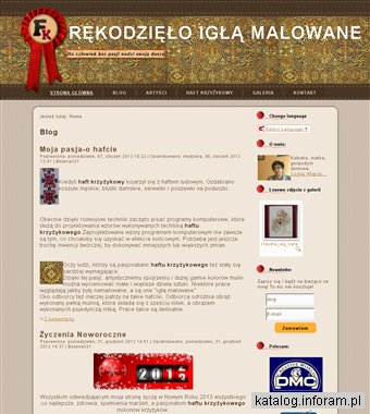 Twój portal o hafcie krzyżykowym - Bozena321
