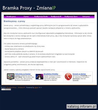 Bramka proxy - zmiana IP