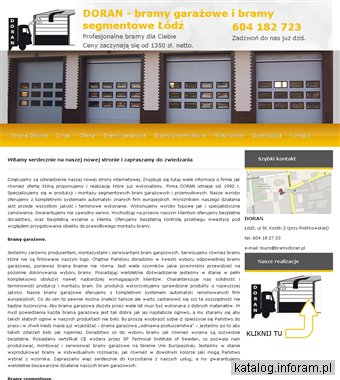 Bramy garażowe Łódź