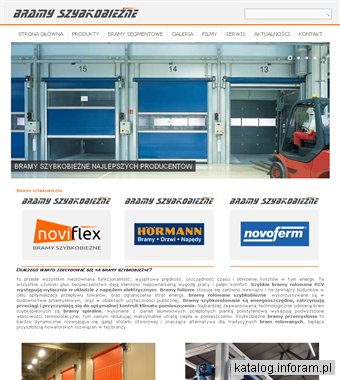 Szybkie bramy rolowane