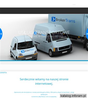 BrokerTrans. Usługi transportowe