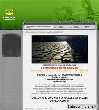 Kostka granitowa Kraków