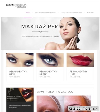BEATA CZAJKOWSKA metoda piórkowa brwi