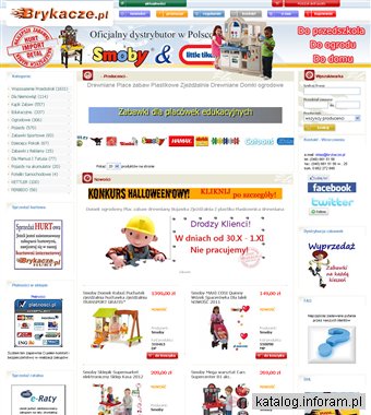 Zabawki ogrodowe, edukacyjne, dla przedszkola. Sklep Brykacze.pl