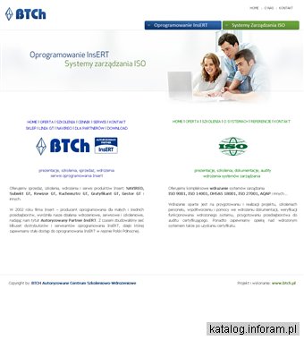 BTCH Autoryzowany Partner Insert