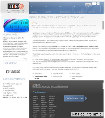 BTJE Wolny K. biuro tłumaczeń Opole