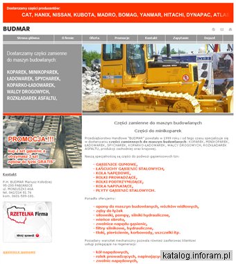 Części zamienne do maszyn budowlanych