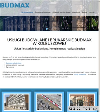 BUDMAX kostka chodnikowa Kolbuszowa