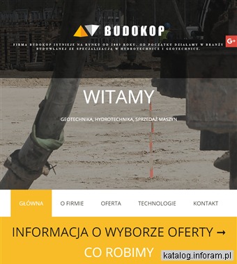 BUDOKOP pale przemieszczeniowe