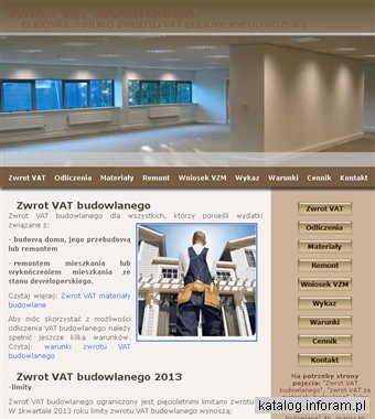 Materiały budowlane - zwrot VAT