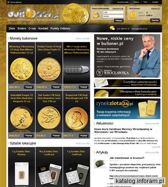 Złoto inwestycyjne – Sklep