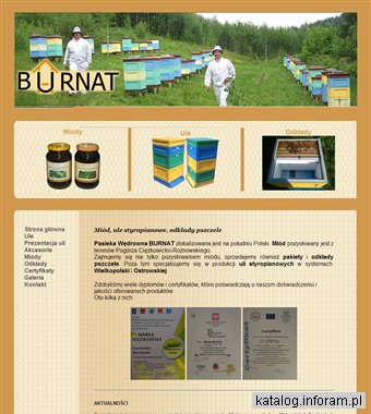 Miód - Pasieka Burnat