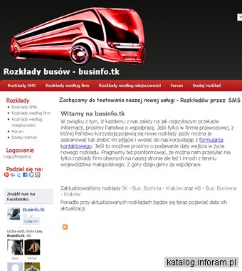 Rozkłady busów