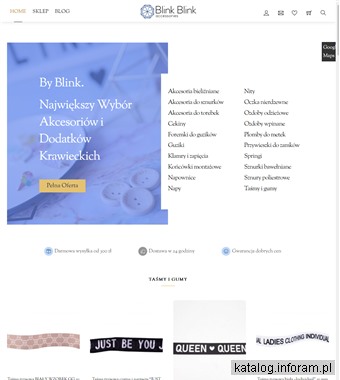 Długie szpilki krawieckie - byblink.com