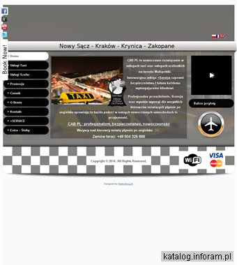 Cab-airport.pl -Taxi Nowy Sącz Airport Transfer