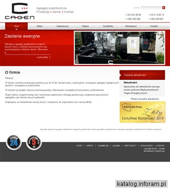 Wynajem agregatów prądotwórczych