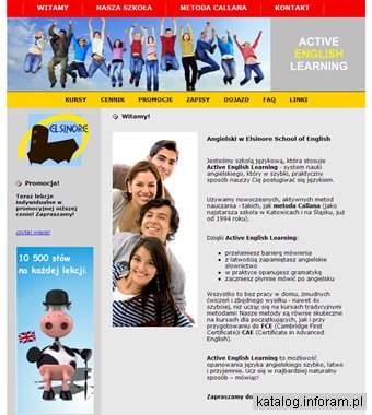 Angielski w Katowicach - kursy metodą Callana - Elsinore