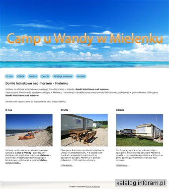 Wczasy nad morzem, wynajem domków