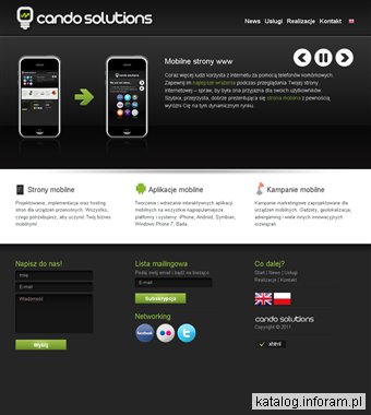 Marketing mobilny, aplikacje na telefon - cando solutions