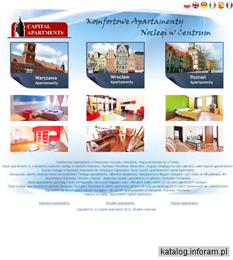 Apartamenty - Capital Apartments Warszawa, Poznań, Wrocław