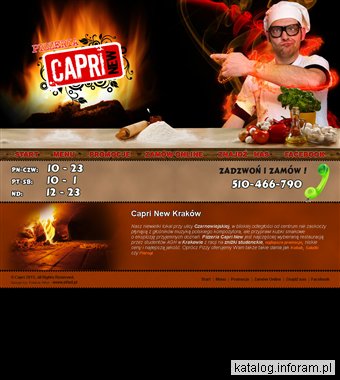 Obiady na telefon, Kraków pizzeria