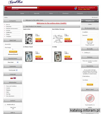 Cardkit - twój sklep do tworzenia kartek i scrapbooking