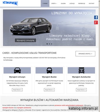 Wynajem limuzyn Warszawa