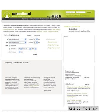 Wspólne przejazdy autostop i carpooling