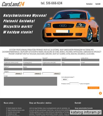 Skup aut Miastko, Ustka, Darłowo