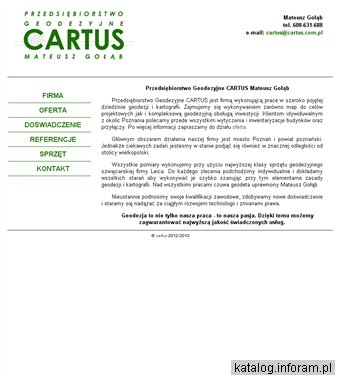 Gedoezja Poznań - Cartus