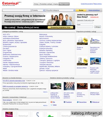 Bezpłatne ogłoszenia dla firm - Catania.pl