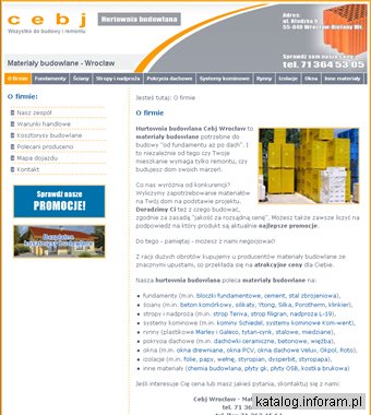 Materiały budowlane Cebj Wrocław