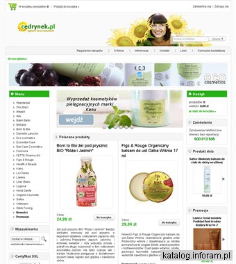 Cedrynek - Kosmetyki i mydła naturalne